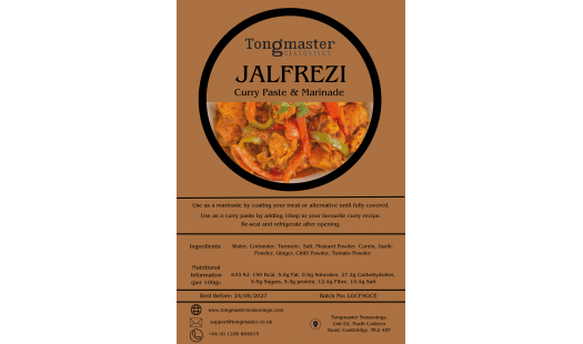 5 x Tongmaster Jalfrezi Curry Paste & Marinade - 200g